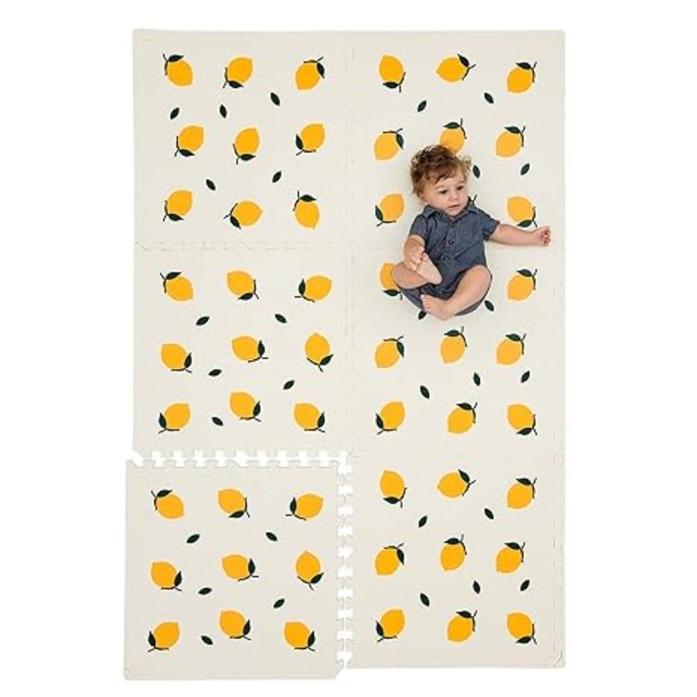 CHILDLIKE BEHAVIOR XL Baby Play Mats, 72”x48”